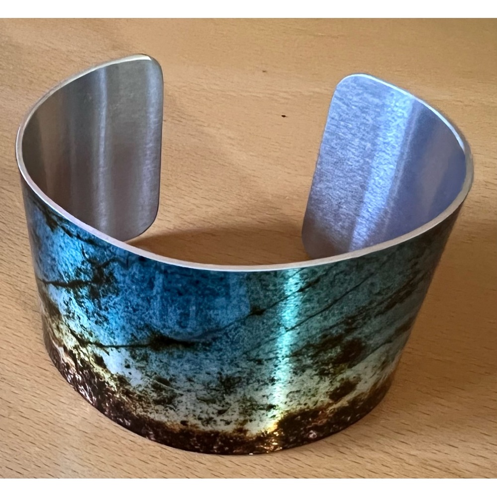 Nature Photography Statement Cuff Bracelet
